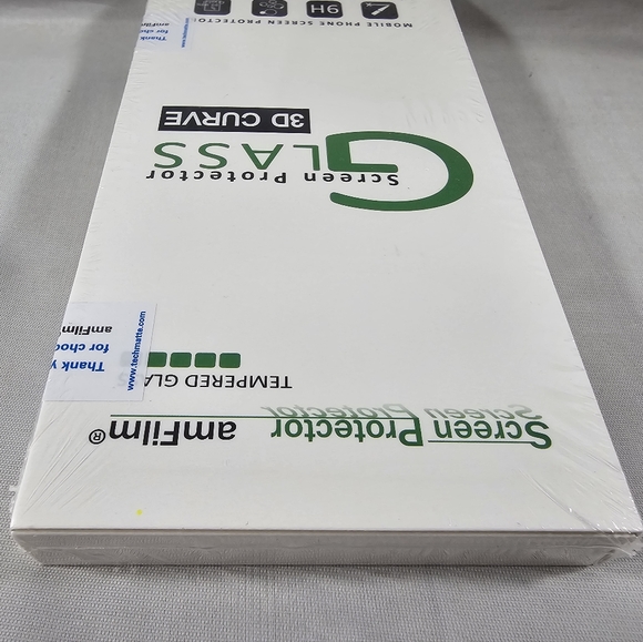 AM Film Samsung Note 8 Glass Phone Screen Protector Kit 3D Curve TechMatte - Picture 3 of 11